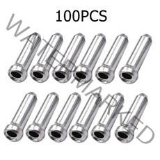 자전거 케이블 변속 속선 와이어 브레이크 겉선 엔드캡 1 개/갑 알루미늄 합금 MTB 자전거 브레이크 시프터