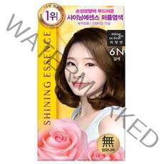 미쟝센 샤이닝 에센스 새치전용 염색제, 6N 갈색, 1개