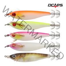 익스트림 문어 수평 에기 야마시타어퍼 95 틴셀 갑오징어 한치 주꾸미에기, 내추럴 브라운(야광)