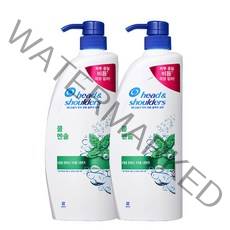 헤드앤숄더 쿨 멘솔 샴푸, 550ml, 2개