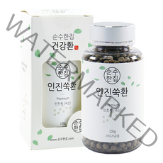 순수한집 인진쑥환, 100g, 1개