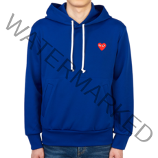 꼼데가르송 꼼데가르송 레드하트와펜 AZ T174 051 2 남자 후드 긴팔 맨투맨 티셔츠