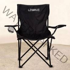 접이식 경량 팔걸이 편한 캠핑의자 낚시 피크닉 야유회, 특대 레드, 1개