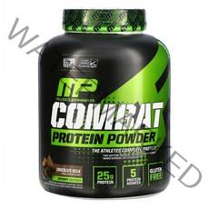 MusclePharm 머슬팜 컴뱃 프로틴 파우더 초콜릿밀크 4LB 1814g, 1개, 기본