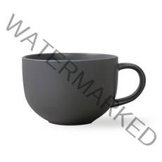 보울보울 볼볼 홈파티 시리얼 라떼 머그컵 450ml, 차콜그레이, 1개