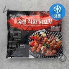 숯불 직화 닭꼬치 간장소스맛 (냉동), 800g, 1개