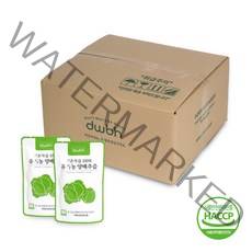 [실속포장] dwbh 국내산 유기농양배추100% 저온착즙 유기농 양배추즙 100ml 70포, [에코포장] dwbh 유기농 양배추즙 70포