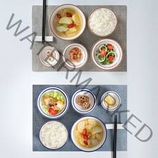 모던화이트 고온소성 도자기 접시 그릇 식기 홈세트, 14P 2인구성 세트