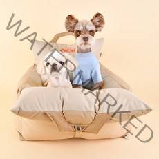 올치 캐리어 2줄 카시트 M, 베이지, 1개