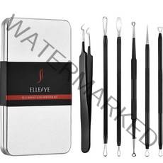 파타존 ELLESYE 피지 압출 제거기 핀셋, 1세트