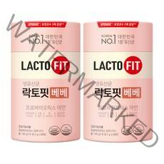 락토핏 생유산균 베베 60포, 2개, 120g