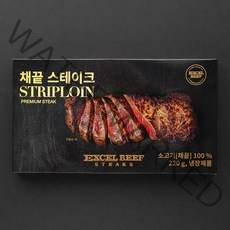 엑셀비프 미국산 채끝 스테이크, 220g, 1개