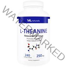 [미국빠른직구] 마이라이프 내추럴스 L-테아닌 250mg 240정, 1병