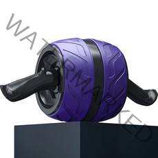 허니키니 논슬립 저소음 리바운드 AB슬라이드 + 무릎보호패드, 퍼플