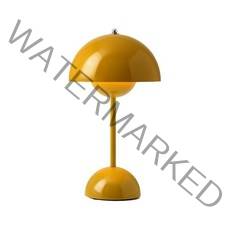 머쉬룸 버섯 모양 램프 미드센츄리 침실 무드등 나혼산 경수진 조명 아르떼미데 플라워팟 덴마크어 디자인 현대적인 미니멀리스트 7 색 테이블 북유럽 꽃 봉오리 머리맡 연구 작업, 터치 스위치 소형 충전식 머스타드 옐로우, 다른