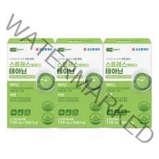 코오롱제약 스트레스케어엔 테아닌 500mg X 30정 3박스