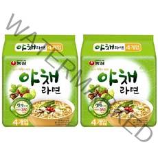 농심 야채라면, 8개