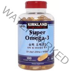 커클랜드 오메가3 180정 영양제 1229mg X 1통