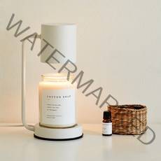 메르시앤코 데일리 캔들워머 세트, 화이트