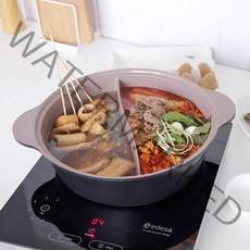 [국내생산]인덕션 세라믹코팅 반반냄비 28cm