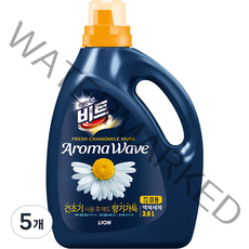 비트 아로마웨이브 일반 드럼 겸용 본품 카모마일향, 5개, 3L