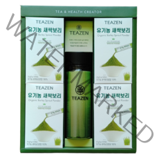티젠 유기농 새싹보리 분말 보틀 세트