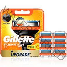 신형 질레트 퓨전 파워 면도날, 8개입, 1세트