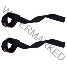 아이엠타이거 놓치지 않는 헬스 데드리프트 스트랩 좌우세트 블랙, 1세트