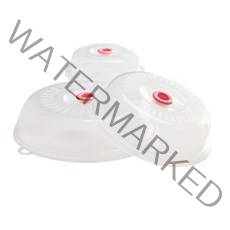 젊은이마켓 전자렌지 다용도 푸드커버3p 세트 전자레인지 뚜껑, 혼합색상