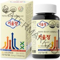 키움정 성장발육 건강기능식품, 240정, 1개