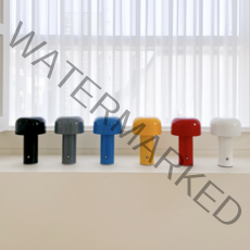 soluna 미드센츄리 머쉬룸 단스탠드 무선 버섯 조명 무드등 수유등, 블랙