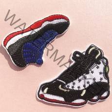 소풍가는집)) [500종 와펜 세트] 자수패치 캐릭터 반전스팽글 SET구성 (낱개판매도 있어요), 55번 나이키 운동화 M204205