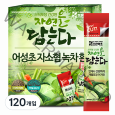 조은약초 어성초 자소엽 녹차환 스틱, 3g, 120개입