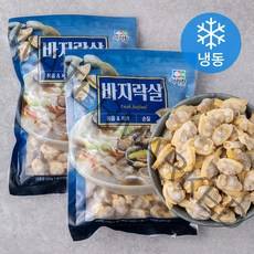 바다마을 자숙바지락살 (냉동), 260g, 2개