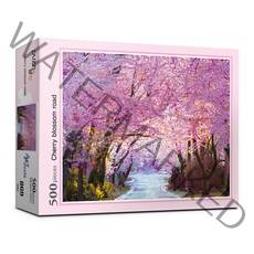 퍼즐라이프 벚꽃길 직소퍼즐 PL869, 500피스, 혼합색상