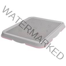 펫토리아 한판뚝딱 그물망 토일렛 실속형 배변판, 사랑스런 핑크, 1개