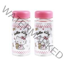 헬로키티 플레이 보틀 일반캡 2p, 핑크, 350ml