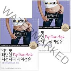 내츄럴플러스 에버핏 쾌변엔 차전자피 식이섬유, 144g, 2개