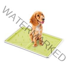 요기펫 W자이언트 요기 토일렛 배변판 660 x 450 x 35 mm, WHITE + LEMON, 1개