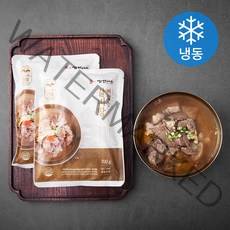 삼원가든 뼈없는갈비탕, 700g, 2팩