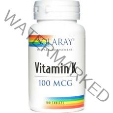 솔라레이 비타민 K 100mcg 타블렛, 100개입, 1개
