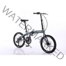 2023년형 몬타그나 MFD07 접이식 자전거 미니벨로 7단 디스크브레이크, 100%완조립, 소피스토 그레이