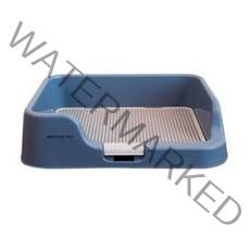 브라더펫 강아지 화장실 배변판, 1개, 블루그레이