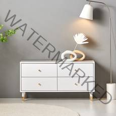 [Hot 원목티비다이+5천원할인] 파로마 피코 1000 4서랍 거실장 티비다이 / 수납거실장 / 모던장식장, 화이트