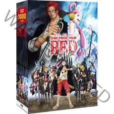 원피스 필름 레드 밀짚모자 해적단 직소퍼즐 GE1000-663, 혼합색상, 1000피스