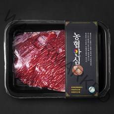 농협안심한우 양지 덩어리 1+등급 국거리 수육 장조림용 (냉장), 300g, 1팩