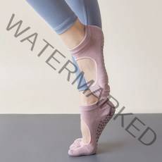 필라테스양말 요가 토삭스 논슬립 홈트 발등오픈 발가락 미끄럼방지 양말