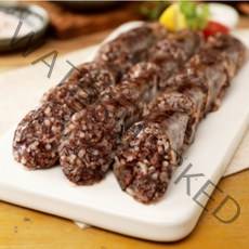 국내산 100% 찹쌀순대 500g 45년 경력의 순대제조 명인이 만든 최고의 맛, 1개