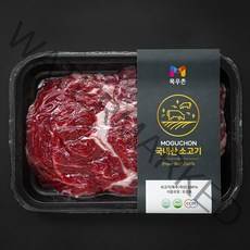 목우촌 국내산 소고기 등심 3등급 대패구이 샤브샤브 (냉장), 200g, 1개
