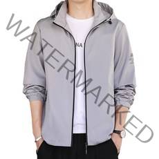 남자 봄 가을 간절기 바람막이 후드 집업 자켓 항공점퍼